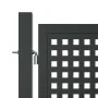 Puerta de jardín acero gris antracita 400x125 cm de vidaXL, Puertas de jardín - Ref: Foro24-154571, Precio: 464,23 €, Descuen...