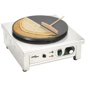 Crepera con bandeja extraíble 40 cm 3000 W de vidaXL, Placas para calentar - Ref: Foro24-50740, Precio: 307,79 €, Descuento: %
