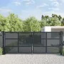 Puerta de jardín acero gris antracita 400x150 cm de vidaXL, Puertas de jardín - Ref: Foro24-154574, Precio: 879,38 €, Descuen...
