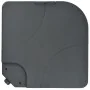 Sombrilla de jardín con base portátil gris topo de vidaXL, Sombrillas - Ref: Foro24-276348, Precio: 241,09 €, Descuento: %