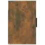 Mesitas de noche de pared 2 uds color roble ahumado 50x30x47 cm de vidaXL, Mesitas de noche - Ref: Foro24-816875, Precio: 43,...