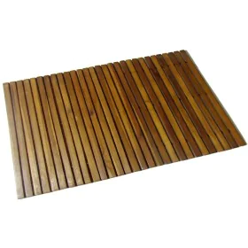 Alfombra de acacia para el baño, 80 x 50 cm de vidaXL, Alfombras y esterillas de baño - Ref: Foro24-41586, Precio: 34,38 €, D...