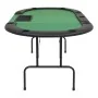 3-Part Folding Poker Board 9 Players Green Oval by vidaXL, Game and poker tables - Ref: Foro24-80210, Price: 175,99 €, Discou...