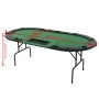 3-Part Folding Poker Board 9 Players Green Oval by vidaXL, Game and poker tables - Ref: Foro24-80210, Price: 175,99 €, Discou...