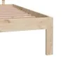 Estructura de cama madera maciza 150x200 cm de vidaXL, Camas y somieres - Ref: Foro24-810500, Precio: 117,10 €, Descuento: %
