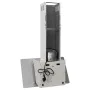 Campana extractora pared acero y vidrio templado blanco 60 cm de vidaXL, Extractores - Ref: Foro24-51668, Precio: 144,55 €, D...