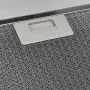 Campana extractora pared acero y vidrio templado blanco 60 cm de vidaXL, Extractores - Ref: Foro24-51668, Precio: 144,55 €, D...