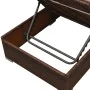Set muebles de jardín 3 piezas y cojines ratán sintético marrón de vidaXL, Conjuntos de jardín - Ref: Foro24-42747, Precio: 3...