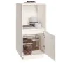 Aparador de madera maciza de pino blanco 38x35x80 cm de vidaXL, Aparadores - Ref: Foro24-814345, Precio: 39,54 €, Descuento: %