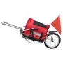 Remolque para bicicletas de una rueda con bolsa de almacenaje de vidaXL, Remolques para bicicletas - Ref: Foro24-90621, Preci...