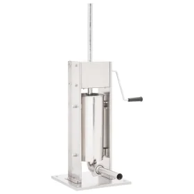 5 L silver stainless steel manual stuffer by vidaXL, Kitchen appliances - Ref: Foro24-50962, Price: 232,70 €, Discount: %