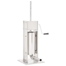 Embutidora manual de acero inoxidable plateado 5 L de vidaXL, Electrodomésticos de cocina - Ref: Foro24-50962, Precio: 232,70...