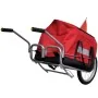 Remolque para bicicletas de una rueda con bolsa de almacenaje de vidaXL, Remolques para bicicletas - Ref: Foro24-90621, Preci...