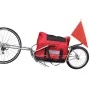 Remolque para bicicletas de una rueda con bolsa de almacenaje de vidaXL, Remolques para bicicletas - Ref: Foro24-90621, Preci...
