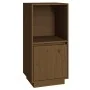 Aparador de madera maciza de pino marrón miel 38x35x80 cm de vidaXL, Aparadores - Ref: Foro24-814347, Precio: 41,68 €, Descue...