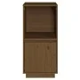 Aparador de madera maciza de pino marrón miel 38x35x80 cm de vidaXL, Aparadores - Ref: Foro24-814347, Precio: 41,68 €, Descue...