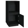 Aparador de madera maciza de pino negro 38x35x80 cm de vidaXL, Aparadores - Ref: Foro24-814348, Precio: 46,59 €, Descuento: %