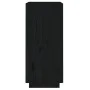 Aparador de madera maciza de pino negro 38x35x80 cm de vidaXL, Aparadores - Ref: Foro24-814348, Precio: 46,59 €, Descuento: %