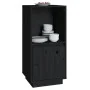 Aparador de madera maciza de pino negro 38x35x80 cm de vidaXL, Aparadores - Ref: Foro24-814348, Precio: 46,59 €, Descuento: %
