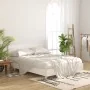 Cabecero cama madera contrachapada blanco brillo 160x1,5x80 cm de vidaXL, Cabeceros y pies de cama - Ref: Foro24-811040, Prec...