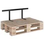 Respaldo para sofá de palets 110 cm hierro negro de vidaXL, Accesorios para muebles de jardín - Ref: Foro24-315790, Precio: 5...