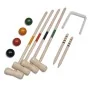 Juego de croquet de madera para 4 jugadores de vidaXL, Juegos sobre hierba - Ref: Foro24-90687, Precio: 28,01 €, Descuento: %