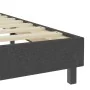 Cama box spring tela gris oscuro 140x200 cm de vidaXL, Camas y somieres - Ref: Foro24-3054708, Precio: 516,98 €, Descuento: %