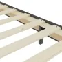 Cama box spring tela gris oscuro 140x200 cm de vidaXL, Camas y somieres - Ref: Foro24-3054708, Precio: 516,98 €, Descuento: %