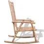 Silla mecedora de bambú de vidaXL, Mecedoras - Ref: Foro24-41894, Precio: 103,24 €, Descuento: %