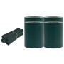 Paneles de privacidad 4 uds PVC verde mate 35x0,19 m by vidaXL, fence panels - Ref: Foro24-147870, Price: 97,61 €, Discount: %