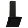 Campana extractora acero inoxidable vidrio templado negro 60 cm de vidaXL, Extractores - Ref: Foro24-51662, Precio: 175,40 €,...