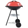 Barbacoa de carbón portátil con ruedas XXL 44 cm de vidaXL, Barbacoas - Ref: Foro24-46611, Precio: 61,98 €, Descuento: %