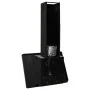 Campana extractora acero inoxidable vidrio templado negro 60 cm de vidaXL, Extractores - Ref: Foro24-51662, Precio: 175,40 €,...