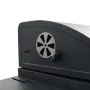 Barbacoa de carbón con estante inferior negra de vidaXL, Barbacoas - Ref: Foro24-44280, Precio: 233,89 €, Descuento: %