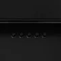 Campana extractora acero inoxidable vidrio templado negro 60 cm de vidaXL, Extractores - Ref: Foro24-51662, Precio: 175,40 €,...
