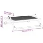 Reposapiés negro 45x40x13,5 cm de vidaXL, Otomanas - Ref: Foro24-51732, Precio: 45,97 €, Descuento: %