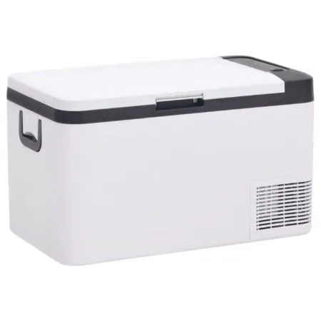Nevera con asa PP y PE negro y blanco 18 L de vidaXL, Neveras - Ref: Foro24-51779, Precio: 317,30 €, Descuento: %