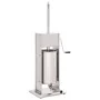 Embutidora manual de acero inoxidable plateado 15 L de vidaXL, Electrodomésticos de cocina - Ref: Foro24-50965, Precio: 357,0...