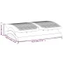 Reposapiés negro 43,5x32,5x10,5 cm de vidaXL, Otomanas - Ref: Foro24-51729, Precio: 26,23 €, Descuento: %