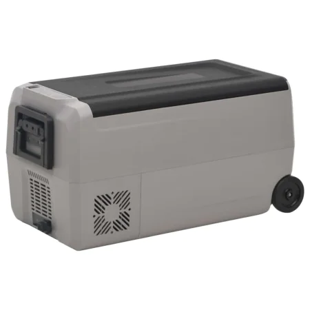 Nevera con ruedas y asa PP Y PE negro y gris 36 L de vidaXL, Neveras - Ref: Foro24-51784, Precio: 405,13 €, Descuento: %