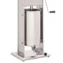 Embutidora manual de acero inoxidable plateado 15 L de vidaXL, Electrodomésticos de cocina - Ref: Foro24-50965, Precio: 357,0...