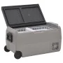 Nevera con ruedas y asa PP Y PE negro y gris 50 L de vidaXL, Neveras - Ref: Foro24-51785, Precio: 411,73 €, Descuento: %