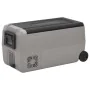 Nevera con ruedas y asa PP Y PE negro y gris 60 L de vidaXL, Neveras - Ref: Foro24-51786, Precio: 509,19 €, Descuento: %