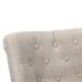 Sillón francés de tela color crema de vidaXL, Sillones - Ref: Foro24-240286, Precio: 136,39 €, Descuento: %