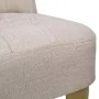 Sillón francés de tela color crema de vidaXL, Sillones - Ref: Foro24-240286, Precio: 136,39 €, Descuento: %