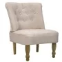 Sillones de estilo francés 2 unidades tela color crema de vidaXL, Sillones - Ref: Foro24-240288, Precio: 251,93 €, Descuento: %