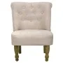 Sillones de estilo francés 2 unidades tela color crema de vidaXL, Sillones - Ref: Foro24-240288, Precio: 251,93 €, Descuento: %