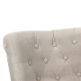 Sillones de estilo francés 2 unidades tela color crema de vidaXL, Sillones - Ref: Foro24-240288, Precio: 251,93 €, Descuento: %