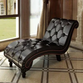 Braunes Tagesbett aus Kunstleder von vidaXL, Tagesbetten - Ref: Foro24-240407, Preis: 256,07 €, Rabatt: %