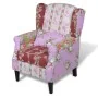 Sessel mit Stoff-Patchwork-Design von vidaXL, Sessel - Ref: Foro24-240490, Preis: 274,37 €, Rabatt: %